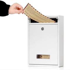 High Quality steel cabinet Wall Mounted Newspaper Holder Lockable Waterproof Apartment Post Box Mailbox