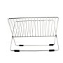 chinese supplier kitchen 2 tier folding  stainless steel dish drainer for silicone dish drainer