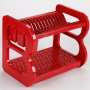 plastic expandable collapsible over the sink corner hanging washing dish rack