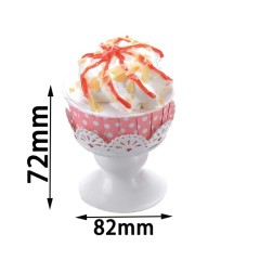 Wholesale Hanging Single Gold Metal Cake Cup Stand Inventory Mini Cupcake Stand