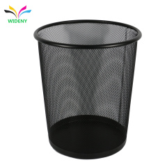 office metal Mesh Round waste bin Recycling basket D 22 Top 28 cm paper Wastebasket