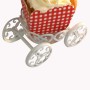 Amazon Hot Selling Party Decorative White Metal Mini Cupcake Stand