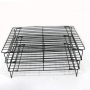 design hot sale rectangle Metal Wire Cake Bakery Bread Food Cookie Pan Grid Design Cooling Rack