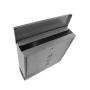 Amazon Hot Sale Aluminium Smart Custom Outdoor Locking Acrylic Free Standing Mailbox for Apartments