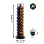 Home office coffee capsule holder nespresso wall capsule rack for office use