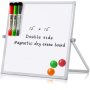 Amazon Hot Wideny Office Home Double Side Portable Small Dry Eraser Board Whiteboard With Markers Kids Magnetic White board