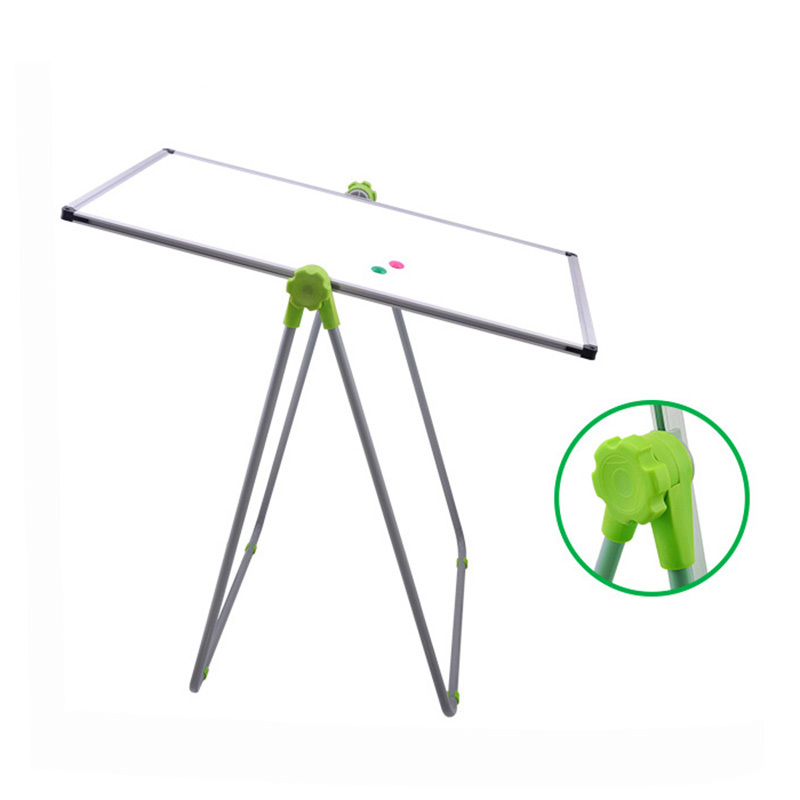 U-type Can Flipped Paper Clip Training Board Vertical Lifting Paper Hanging Double Sided Magnetic Home White Board for Classroom