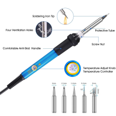 Soldering Iron Kit Temperature Welding Iron With Tool Carrying Case Mini Heat Pencil Soldering Iron Accessory