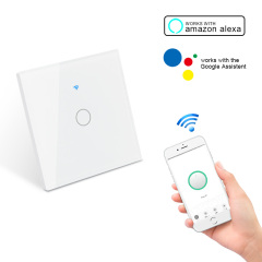 Smart Home EU standard Tuya APP 1 gang Smart Wi-Fi Switch