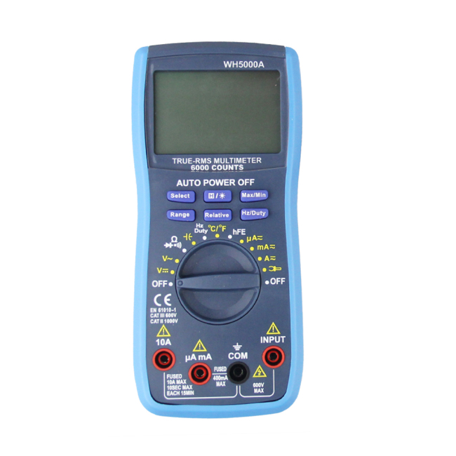 Digital Multimeter True RMS Auto Raging Voltage Teste Current Resistance Continuity Frequency