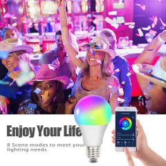 Smart Life App 7W 10W Smart Led Light Bulb Wi-Fi Bulb