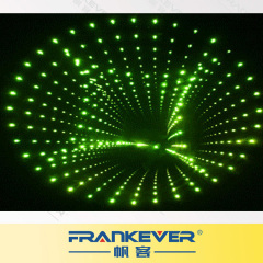 swimming pool fiber optic lights Solid side glow fiber optic lighting with Black & Transparent PVC sheath