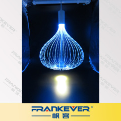 FRANKEVER DIY Fiber Optic Light, Hanging Pumpkin lamp for Restaurant Decoration