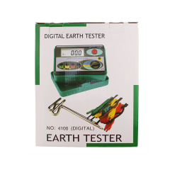 DUOYI DY4100 Digital Insluation Earth Resistance Battery Tester 20-200-2000 with Date Hold