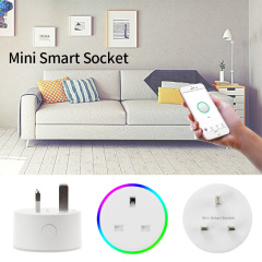 UK Timing Function Control WiFi Smart Plug Mini Outlet Smart Socket