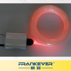 DIY 5W RGB LED Fiber Optic cable Star Ceiling Light Kit + optical fiber light engine +24 key remote controller