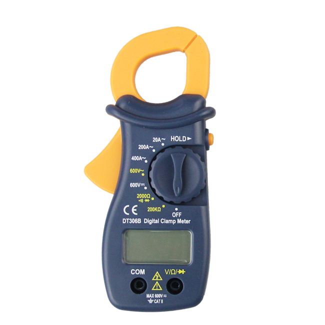 600V 400A Data hold Non-contact DT306B digital clamp meter
