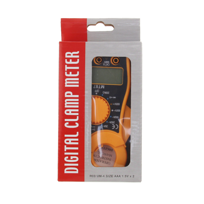 The Electrical Digital Clamp Meter AC/DC/VC Voltage Current Tester Digital Multimeter MT87