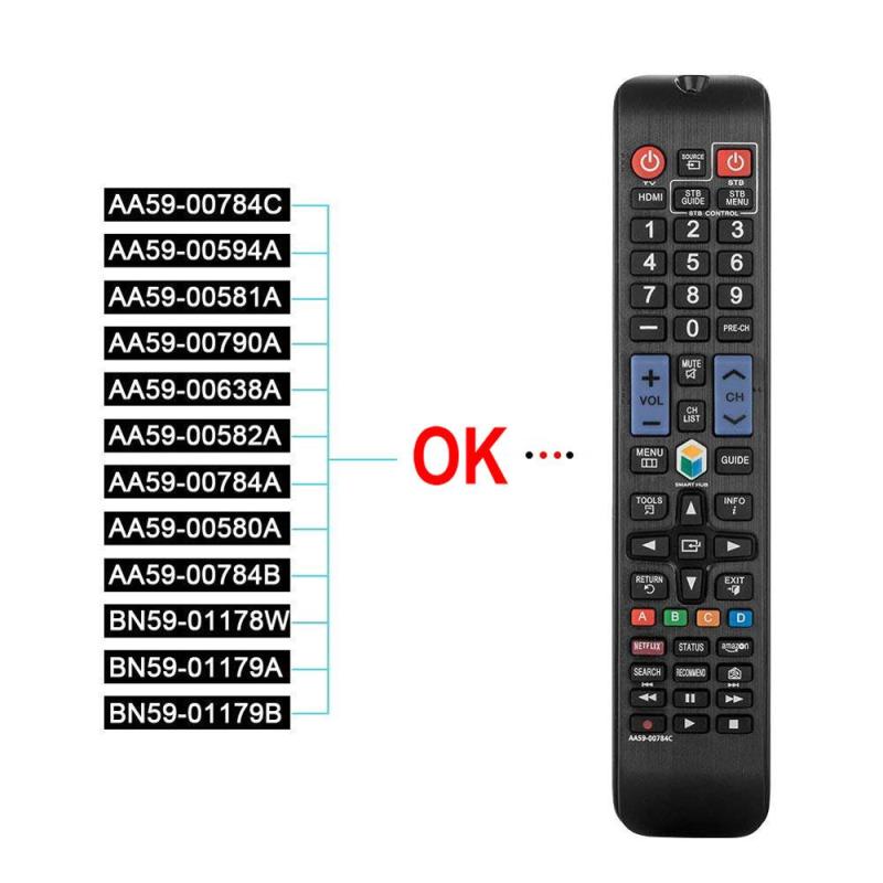 AA59-00784C Remote Control Universal for Smart TV LCD LED HDTV 3D