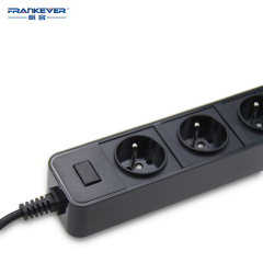 FRANKEVER Wifi Smart Power Strip with 3 Outlet 4 USB Port Smart Power Strip