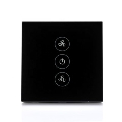 WiFi Touch Wall Switch 110~250V ceiling fan with light switch alexa electric fan controller APP remote