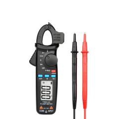 Clamp Multimeter True Rms, Digital Clamp Meter Auto-Ranging Non-Contact Voltage Tester 6000 Counts AC/DC Voltage Tester