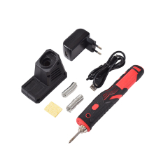 DIY use Rechargeable cordless soldering irons Battery Powered Soldering Iron with adapter
