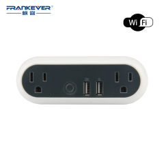FRANKEVER App Remote Works With Alexa Individually Control US wifi smart socket Wifi Plug