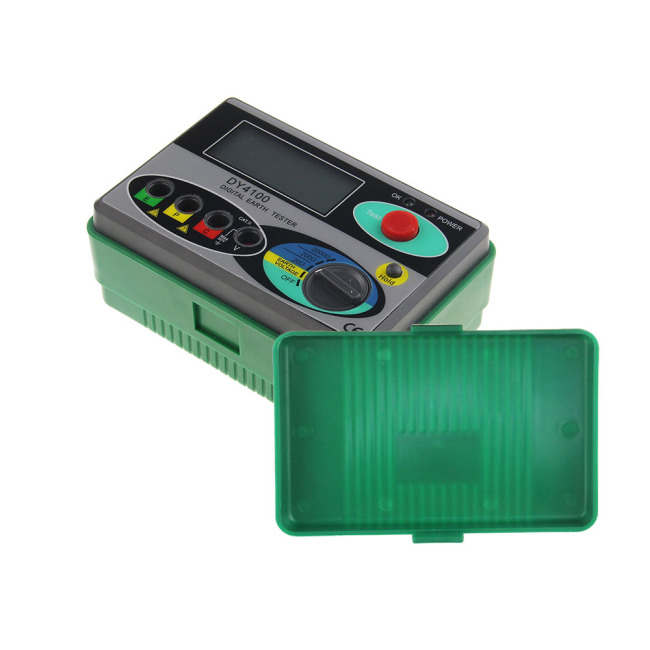DUOYI DY4100 Digital Insluation Earth Resistance Battery Tester 20-200-2000 with Date Hold