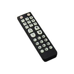 Universal remote control programmable by usb with Luminous keys for night