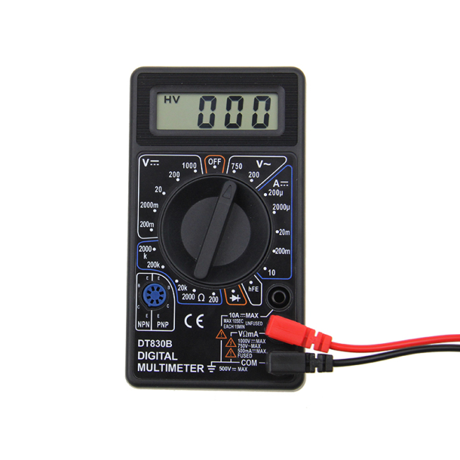 Universal Measuring DC/AC voltage multimeter DT830B pocket digital multimeter