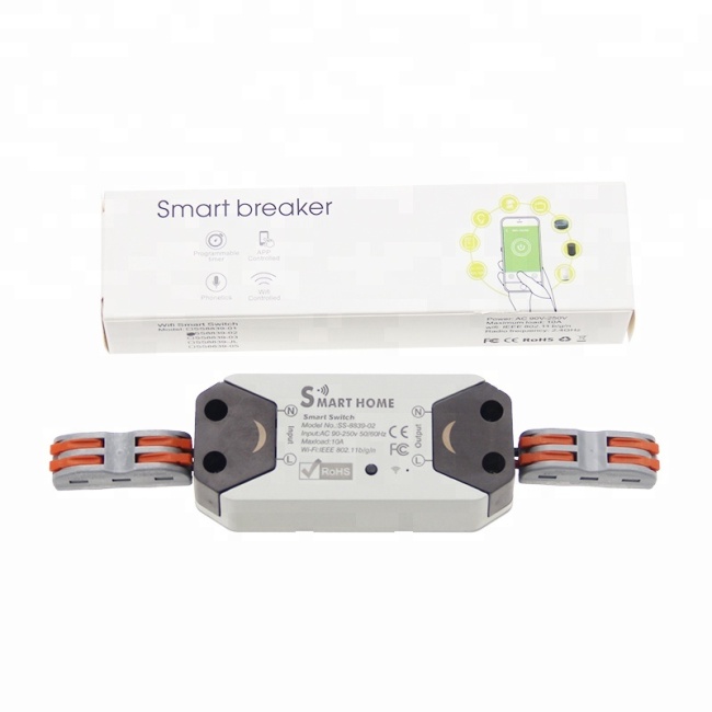 FRANKEVER wifi breaker general use circuit smart bulb /switch breaker works with Alexa /Google Home