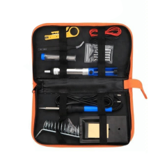 14 in 1 Soldering Iron Sets 110V AC 60W Electronic Adjustable Temperature 400-850 degree Soldering Iron Kit