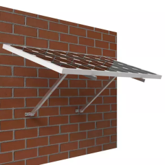 Custom adjustable angle photovoltaic solar panel wall mounting systems bracket
