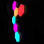 DIY Touch Remote Control RGB LED Hexagon Light