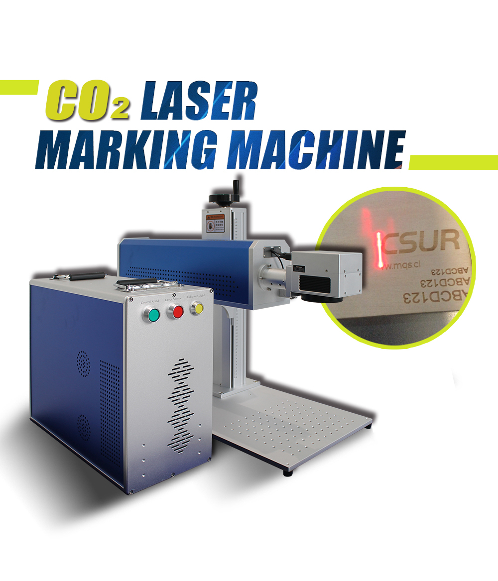 Split 20W/30W/55W CO2 Laser Marking Machine Laser Engraving Machine