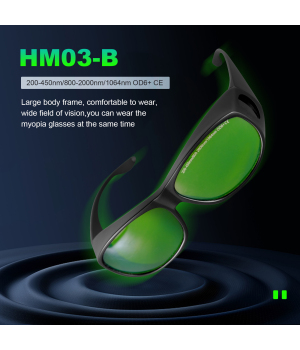 HM03-B OD6+ Laserschutzbrille für Laserreiniger und Laserschweißgeräte