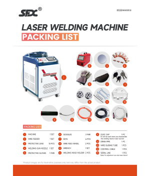 JPT 1000W/1500W/2000W Hand-Laserschweißgerät Laserschweißgerät für verschiedene Metalle und Legierungen