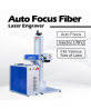 Auto Focus Split 20W/30W/50W JPT Fiber Laser Engraver Laser Marking Machine