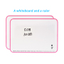 Educational small  magnetic toy whiteboard for kids dry erase white boards    white board stand
