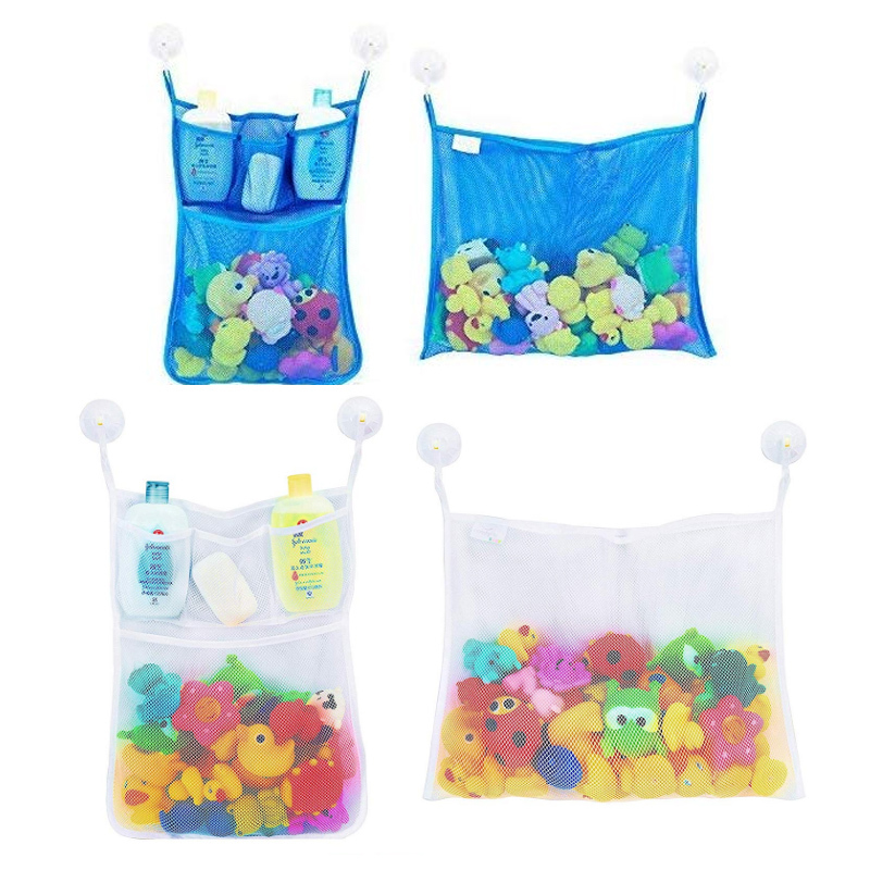 Mesh  Bath Toy Organizer with suction cups