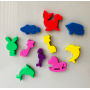 personalized EVA foam refrigerator magnet 3D for kids