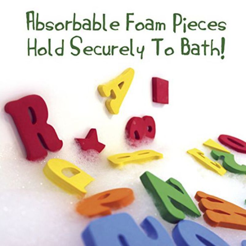 Custom printing educational letter number foam bath toys letters to baby little girls bath toys