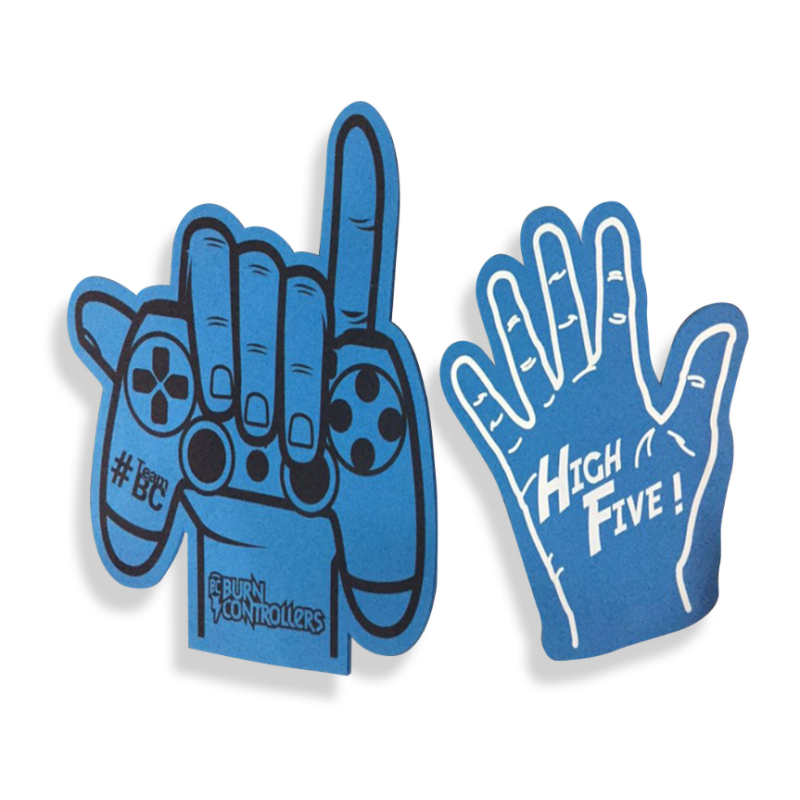 EVA foam cheering hand and finger for sports competition light foam finger