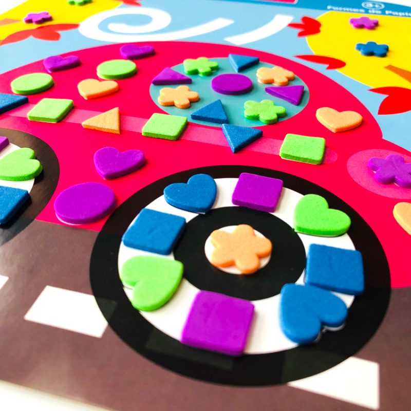 diy kit handmade arts and crafts mosaic sticker for kids