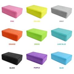 Yoga Block Top Quality Waterproof Anti Slip Double Color OEM Customized Picture EVA Logo Time Pcs Accept Weight Material Origin