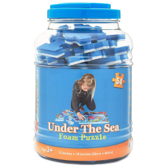 Rompecabezas barato al por mayor de Eva del animal marino 3d de los niños de los niños