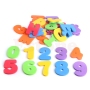 Bath Foam Letters Numbers Toys with Bath Toy Organizer