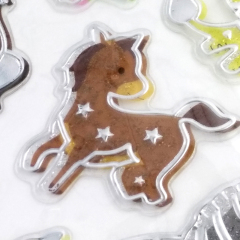 kids cheap reusable unicorn animals puffy stickers play set 2017 new design
