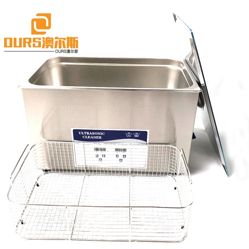 40K Industrial Ultrasonic Circuit Board Cleaner , 30 Liters Ultrasonic Transducer Cleaning Machine With Heater Function